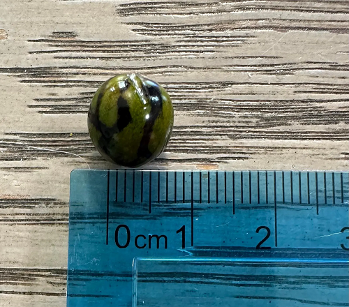 Natural Beads |Bombona Seed Beads| 20 Bombona Balls from Colombia. Green Bombona Seeds. It’s Punctured Straight Through. TBGreen04