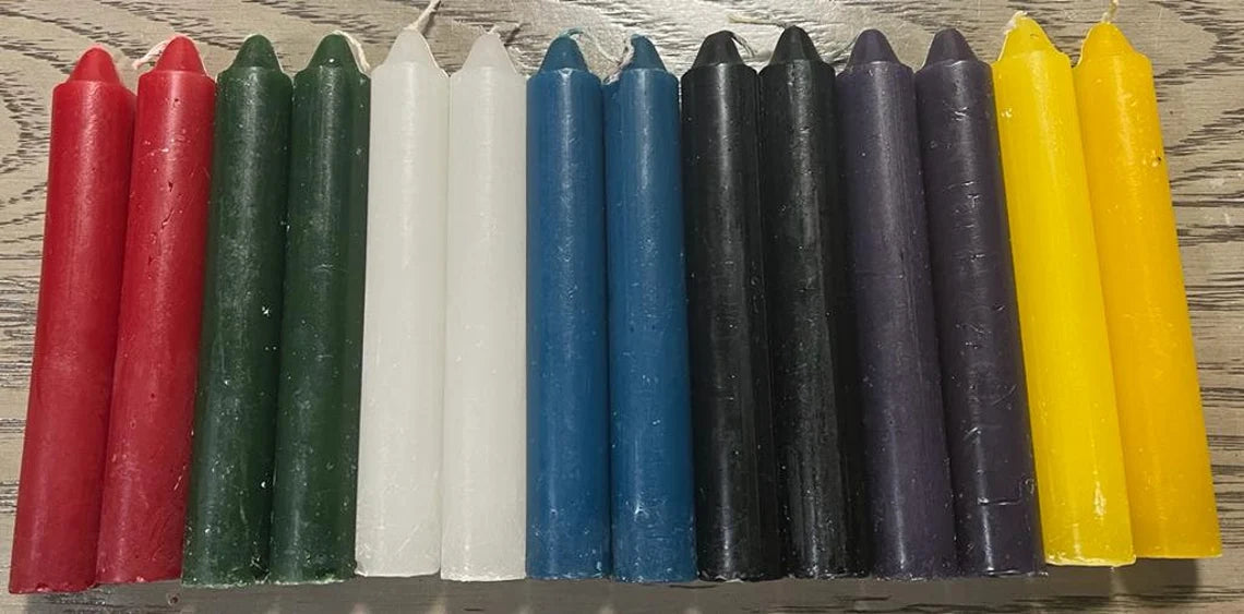 Candles Set Multicolored. (42 Pieces)