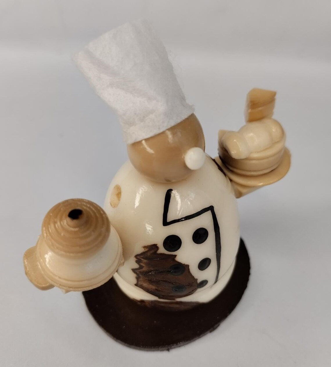 Tagua Decorative. Baker Figure