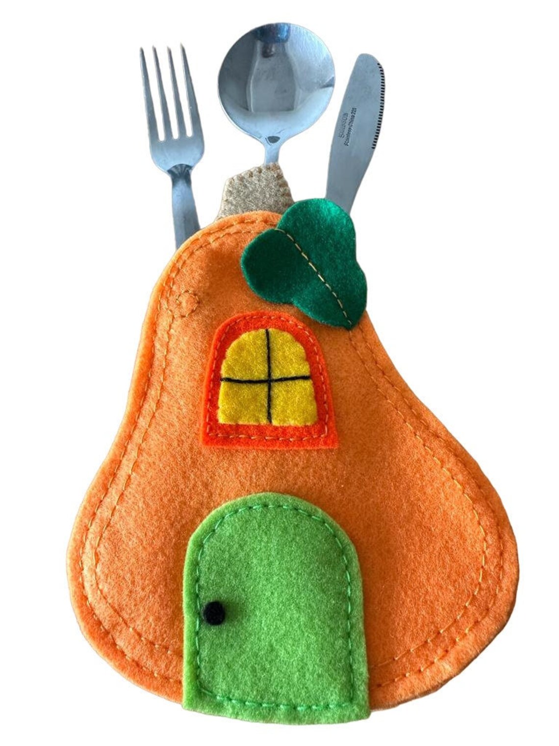 Halloween Silverware Bag Set.