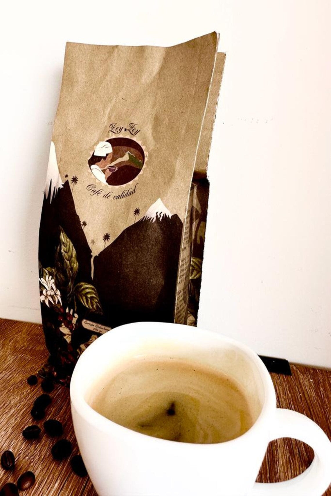 Colombian Organic Coffee. ZEY ZEY Premium Coffee.