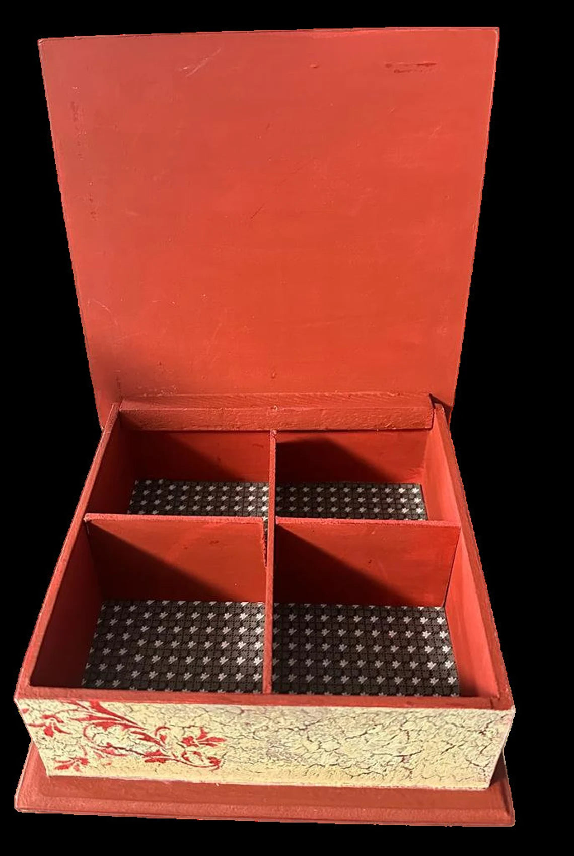 Tea Box Organizer. Premium Wood