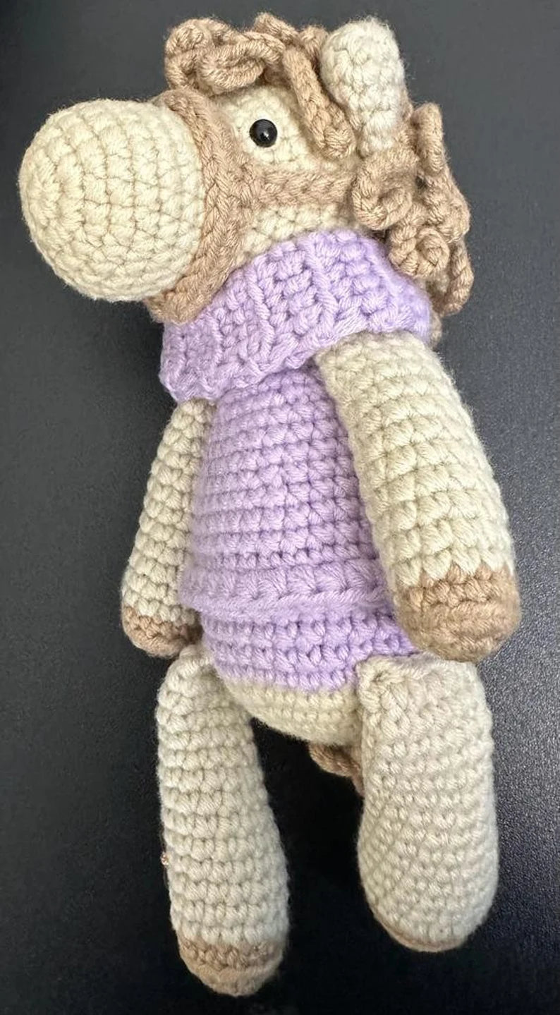 Crochet Horse. Amigurumi