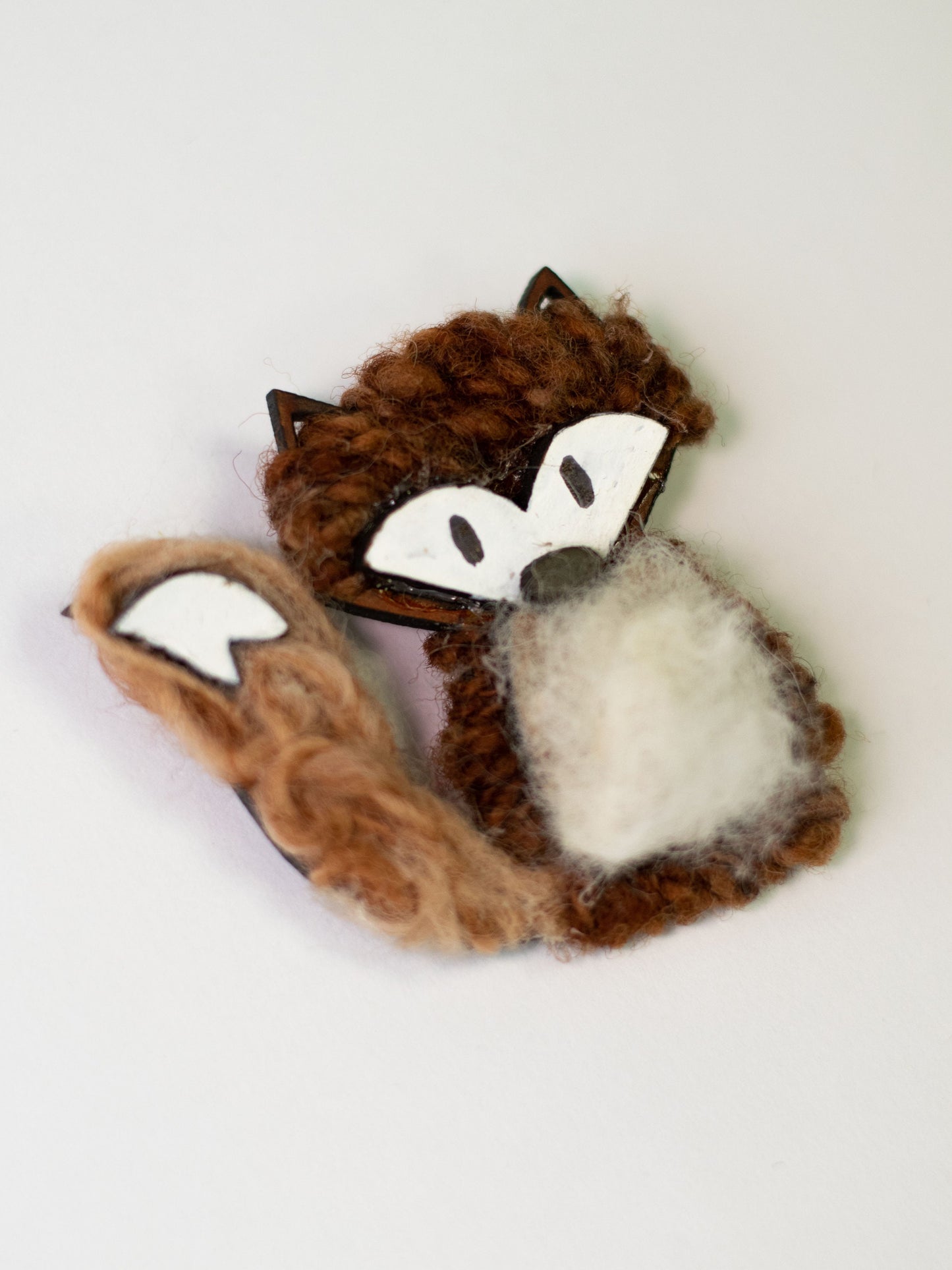 Pin Fox Pin Felt Animal Brooch Woodland Jewelry Gift for Woman Fox Brooch Women Handmade Needle Felted Wool Animal Pin Fox Lover Gift Eco