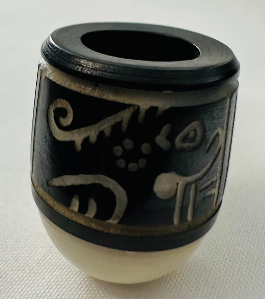 Pipe Smoking Pipe in Mini XS Size Handmade Tagua Pipe Organic Pipe Wooden Pipe Natural Carved Vegetable Ivory Nut Handmade Smokers Gift