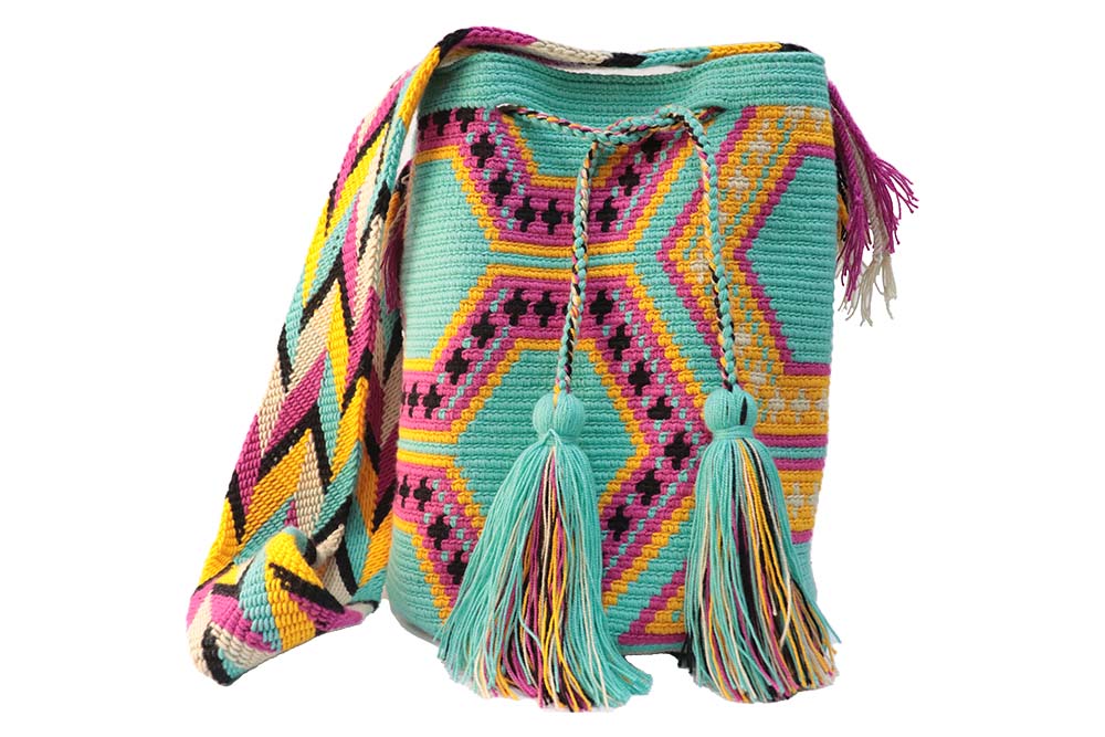 Wayuu Weaved Multicolored Mini Bag.