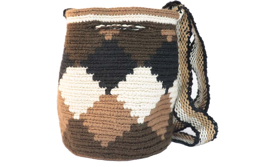 Wayuu Weaved Tricolor Mini Bag.