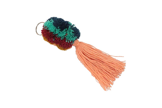 Wayuu Multicolored Weaved Keychain