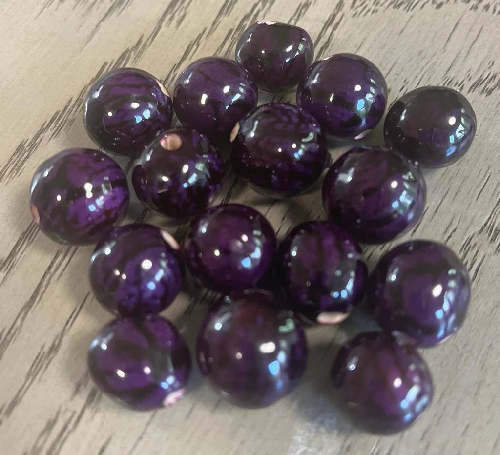 Natural Beads |Bombona Seed Beads| 80 set bombona beads. 80 beads in eight colors. It’s Punctured Straight Through. TBMulticolored05