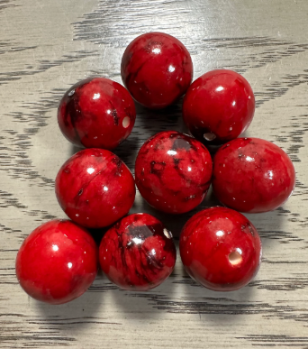 Natural Beads |Bombona Seed Beads| 70 set bombona beads. 70 beads in seven colors. It’s Punctured Straight Through. TBMulticolored01