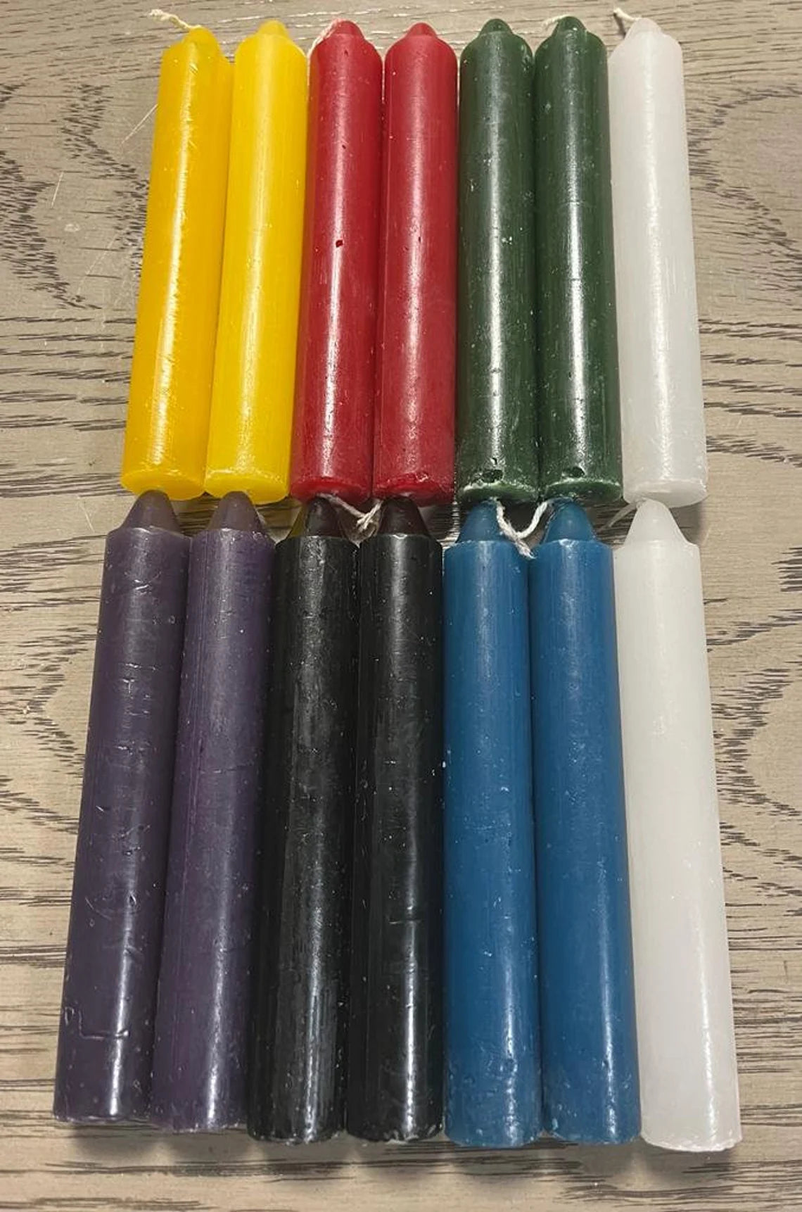 Candles Set Multicolored. (42 Pieces)