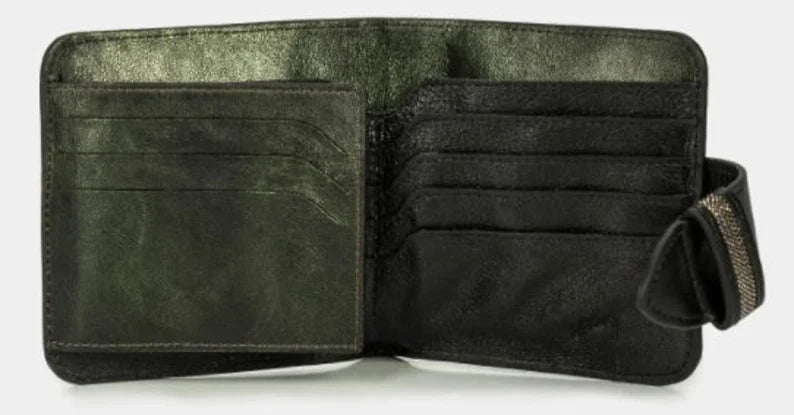 Women Black Wallet,