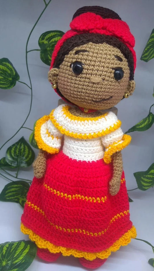 Dolores Madrigal doll handmade crochet. Disney