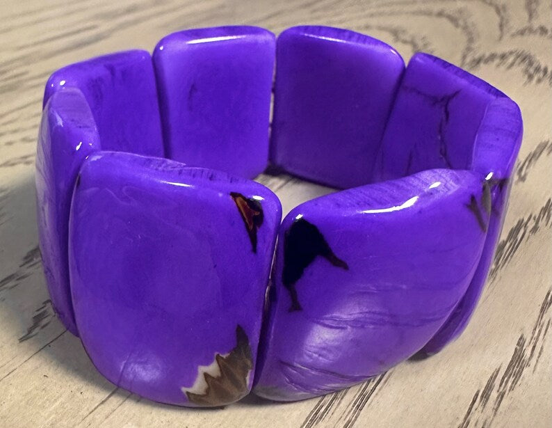 Tagua bracelet. bracelet handmade in Colombia.