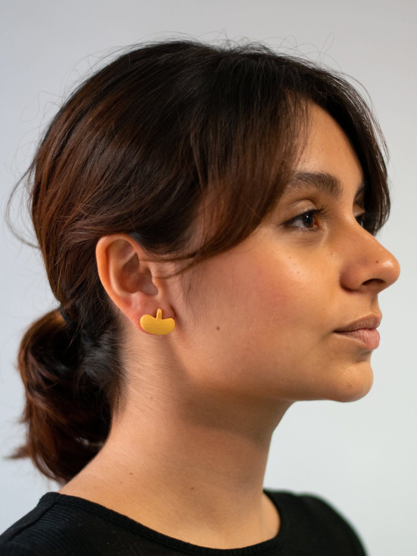 Fine Jewelry Pre-Columbian Muisca Culture Fish Tail Shape Earrings Pre-Columbian Earrings Handcrafted Jewelry Colombia Gold Museum Replica