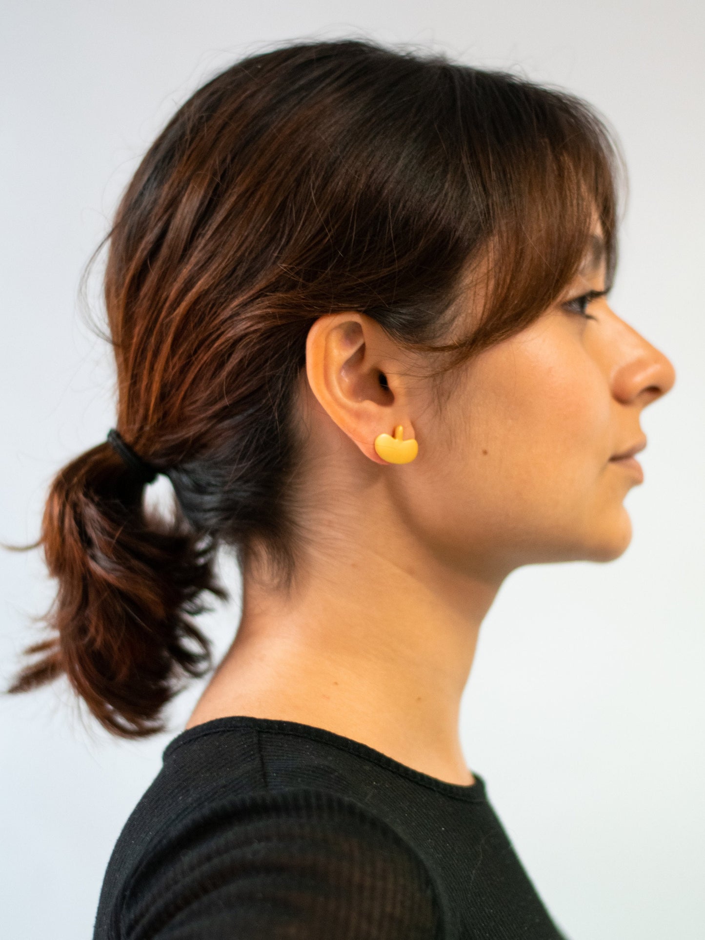 Fine Jewelry Pre-Columbian Muisca Culture Fish Tail Shape Earrings Pre-Columbian Earrings Handcrafted Jewelry Colombia Gold Museum Replica