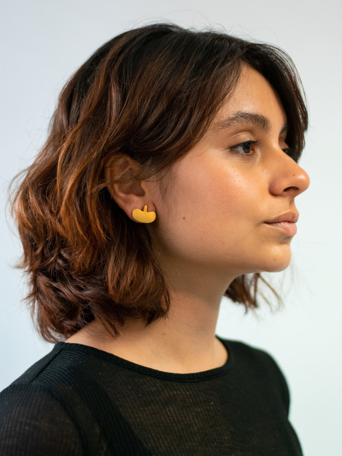 Fine Jewelry Pre-Columbian Muisca Culture Fish Tail Shape Earrings Pre-Columbian Earrings Handcrafted Jewelry Colombia Gold Museum Replica