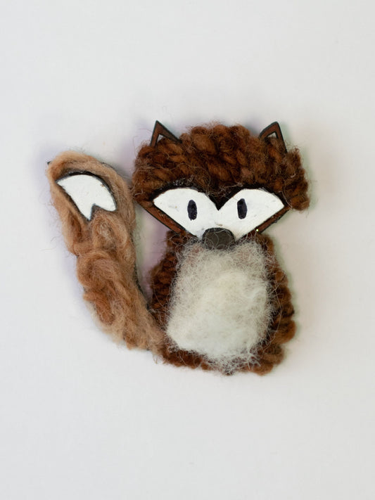 Pin Fox Pin Felt Animal Brooch Woodland Jewelry Gift for Woman Fox Brooch Women Handmade Needle Felted Wool Animal Pin Fox Lover Gift Eco
