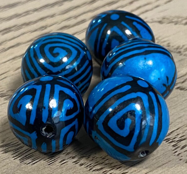 Seed Beads for Jewelry Making Beading 40 Multicolor Bombona Balls Set in 8 Colors Natural Jewelry Making Supplies