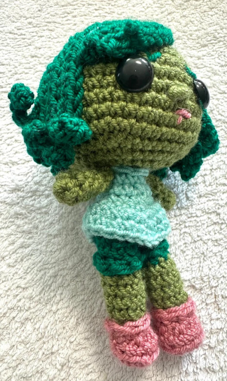 Inside Out Crochet Set of 5 Kids Gift Birthday Movie Fans Disney Amigurumi Handmade Crochet Joy Sadness Anger Fear Disgust Handmade to Order