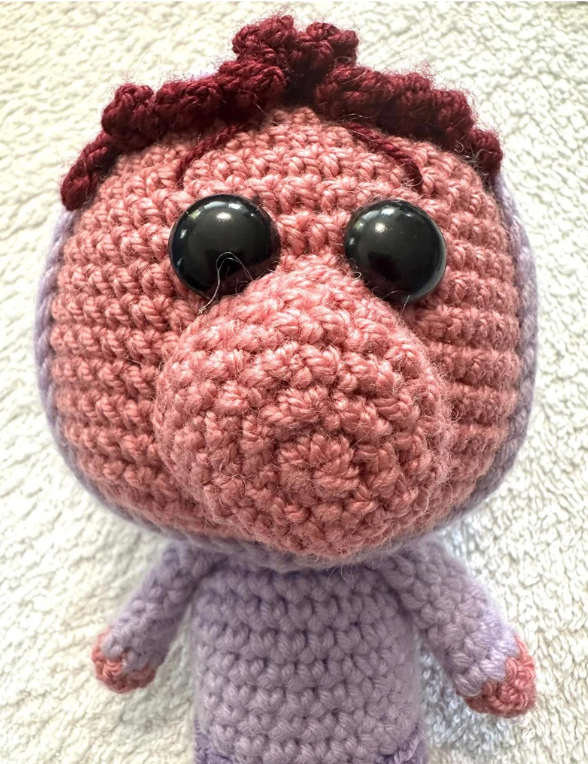 Inside Out Crochet Set of 5 Kids Gift Birthday Movie Fans Disney Amigurumi Handmade Crochet Joy Sadness Anger Fear Disgust Handmade to Order